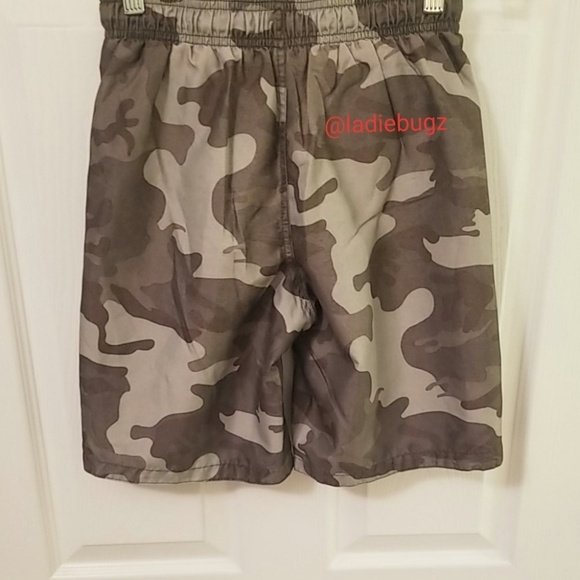 OP Youth Swim Trunks Green Camouflage - Picture 2 of 2